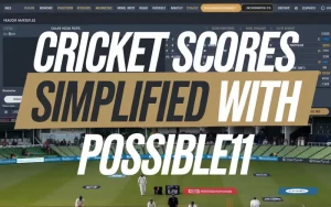 cricket score